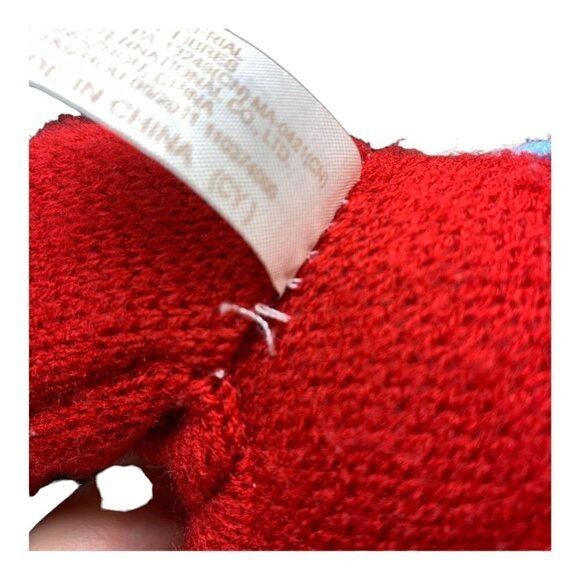 Sock Monkey Dan Dee Red Striped Shirt 18" Collectors Choice Plush Stuffed Animal - Picture 6 of 11